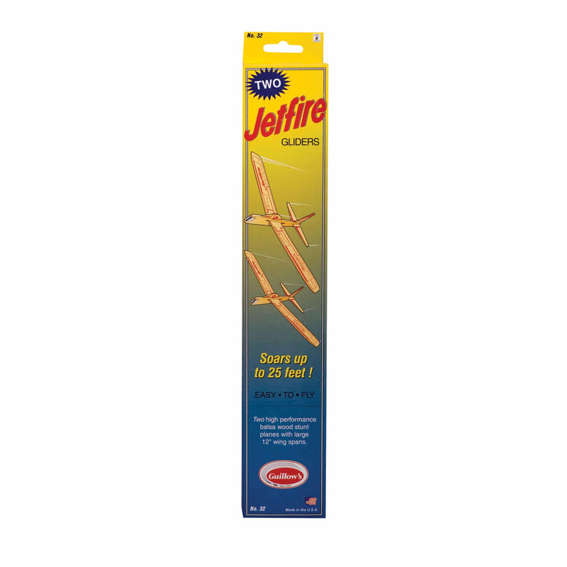 JET FIRE BALSA GLIDER BOXED