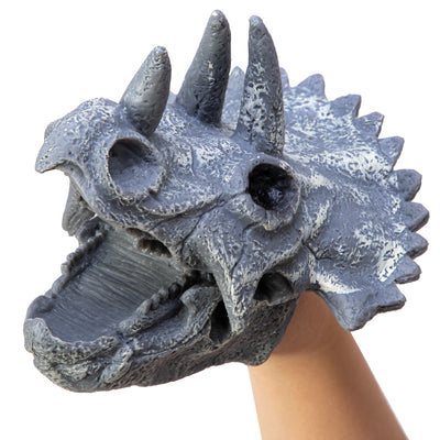 DINO SKULL HAND PUPPET