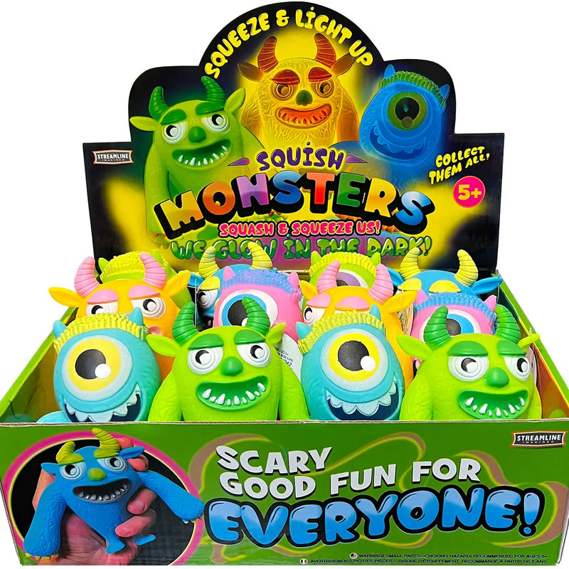 squish monsters Light-up Monster Squish