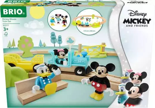 BRIO World Mickey Mouse Train Set