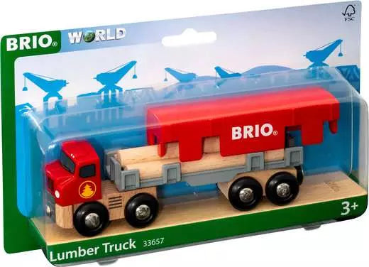 BRIO World Lumber Truck