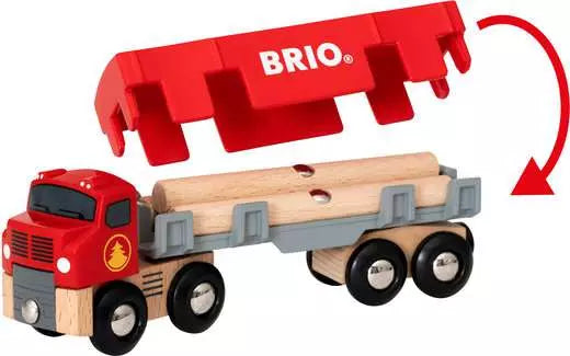 BRIO World Lumber Truck