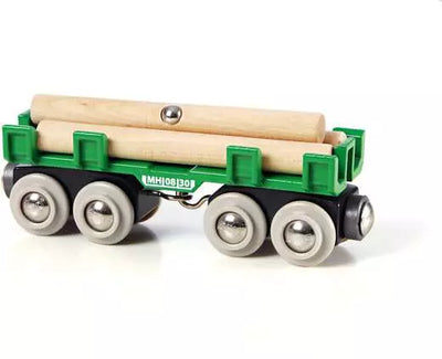 BRIO World Lumber Loading wagon