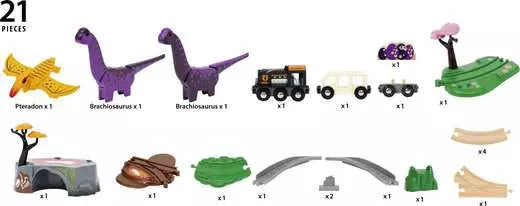 BRIO World Dinosaur Adventure Set