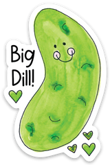 Pickle Sticker “Big Dill!”