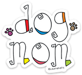 Sticker “dog mom”