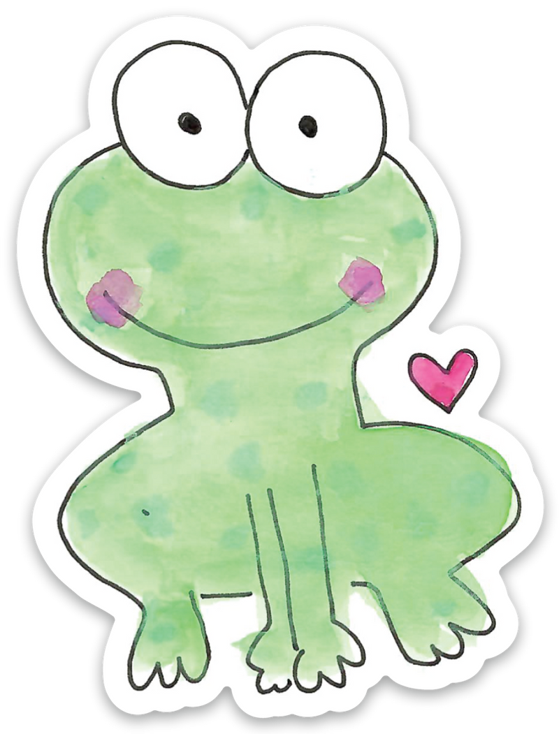 Frog Sticker