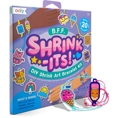Shrink-its! DIY Shrink Art Bracelet Kit - BFF