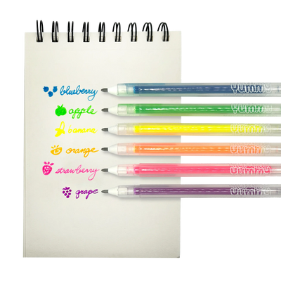 Yummy Yummy Scented Gel Pens Neon Set