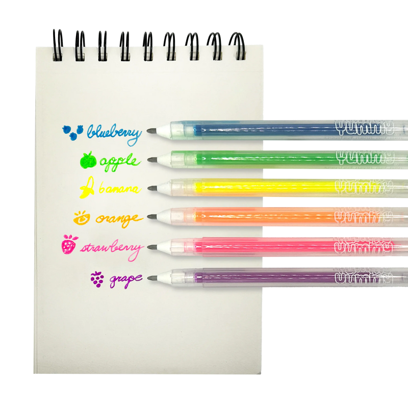 Yummy Yummy Scented Gel Pens Neon Set