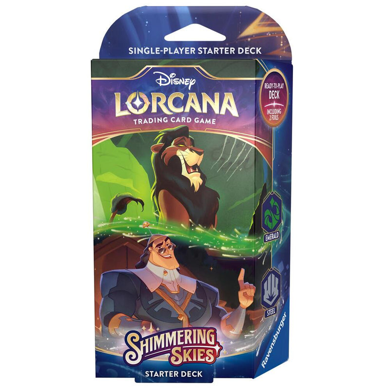 Disney Lorcana—Shimmering Skies Starter Decks