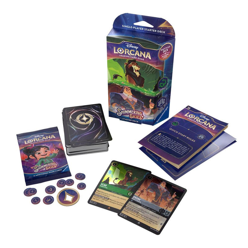 Disney Lorcana—Shimmering Skies Starter Decks