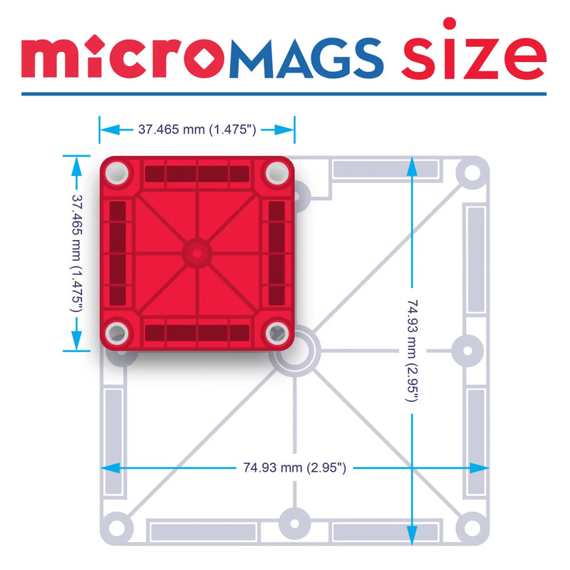 microMAGS Travel Set 26 Piece