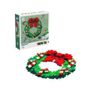 Puzzle by Number Holiday Wreath