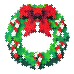 Puzzle by Number Holiday Wreath