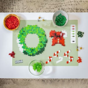 Puzzle by Number Holiday Wreath