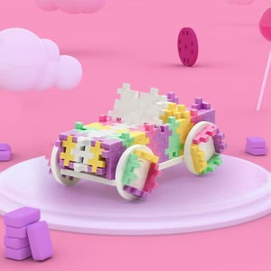 Tube 240 Pieces Color Cars:  Hero Car or Candy Car