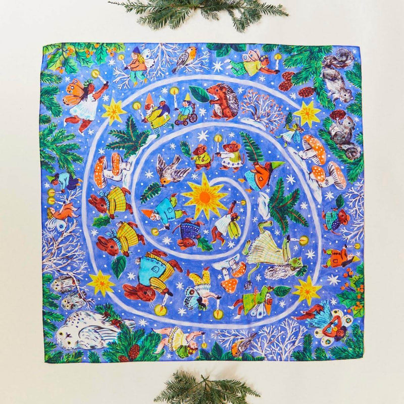 Advent Playsilk Celebration 35x35