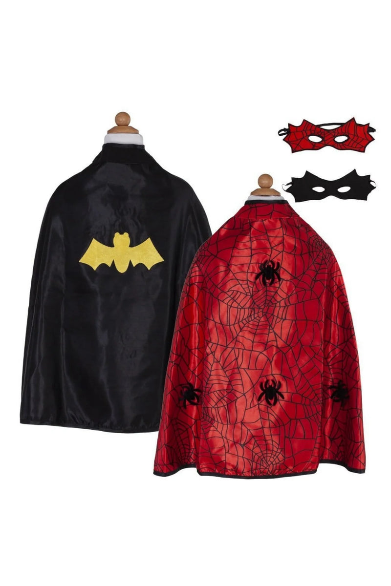 Spider/Bat Reversible Cape and Mask