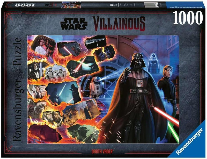 Star Wars Villanous Darth Vader Puzzle 1000 Pieces