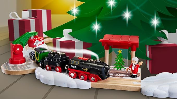 Brio Christmas Steaming Train Set