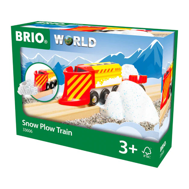 Brio Snow Plow Train