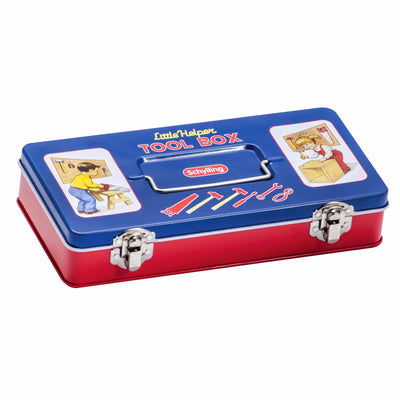 Little Helper Tin Tool Box with Tools