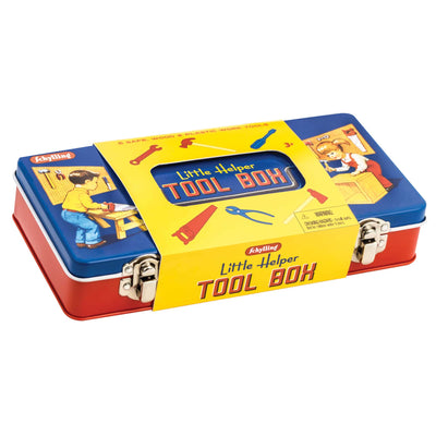 Little Helper Tin Tool Box with Tools