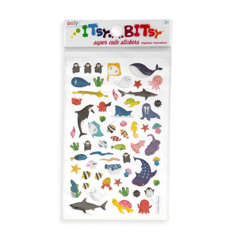 Itsy Bitsy Stickers - Marine Friends