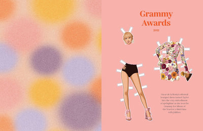 Dress Up Taylor - A Taylor Swift paper doll book featuring her iconic eras