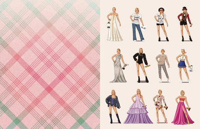 Dress Up Taylor - A Taylor Swift paper doll book featuring her iconic eras