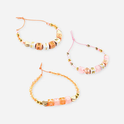 Alphabet Bead Set - Gold