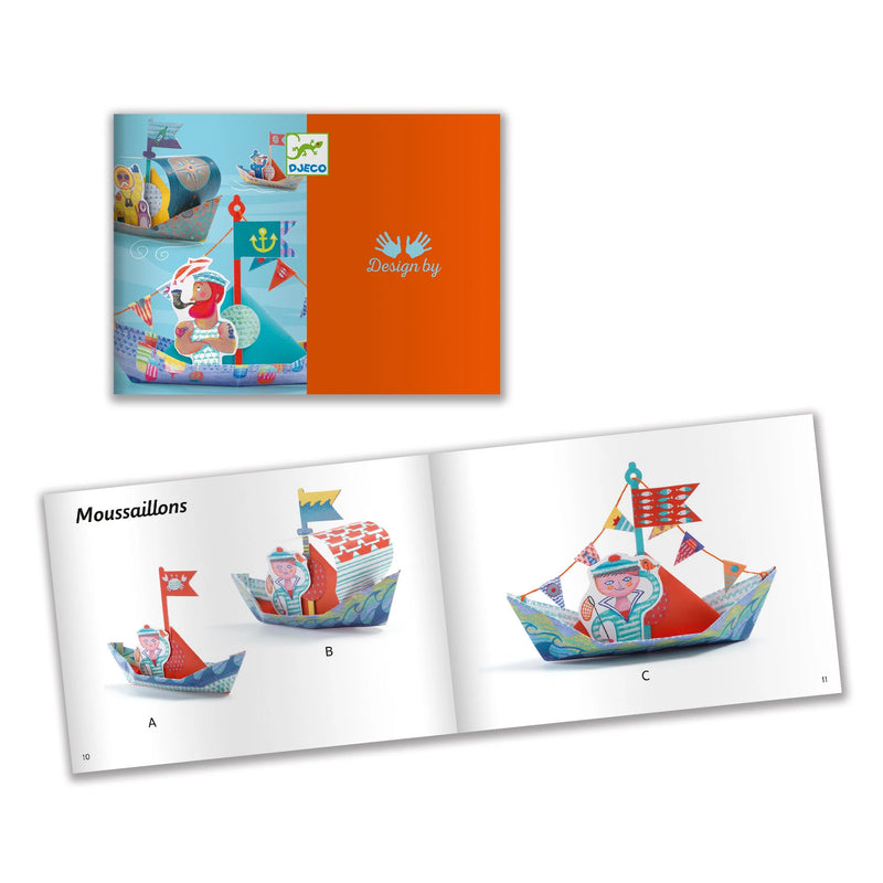 Floating Boats Origami Paper Craft Kit