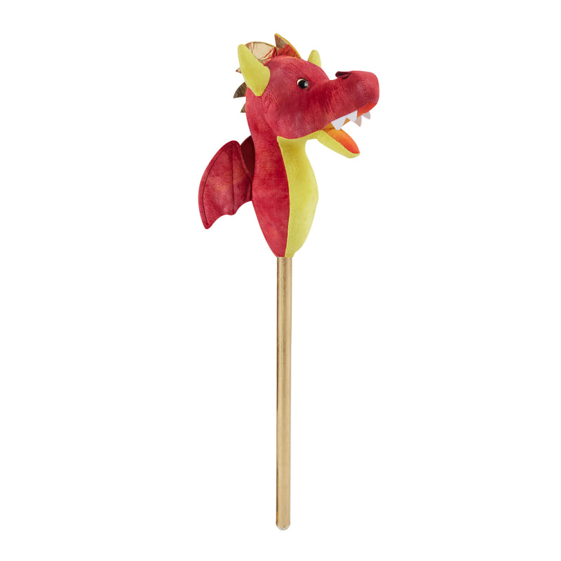 Flaming Dragon stick ride-on role play toy