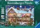 Children’s Jigsaw Puzzle Christmas at Home - 100 Pieces Puzzle