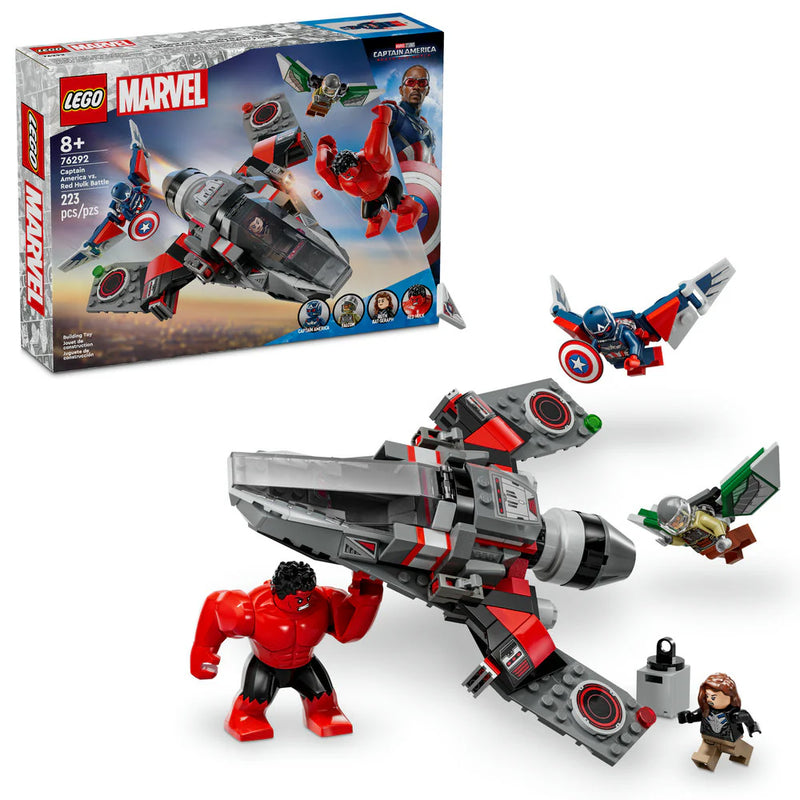 76292 Marvel Captain America vs. Red Hulk Battle Lego