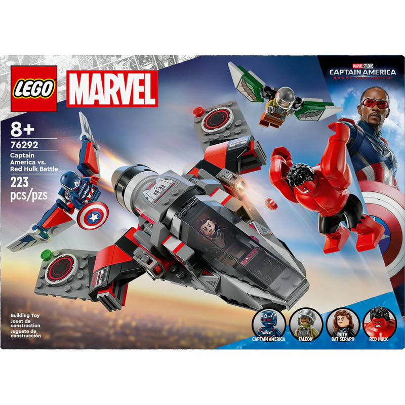 76292 Marvel Captain America vs. Red Hulk Battle Lego