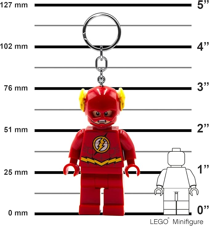 Flash Superhero Keychain Light