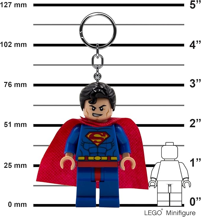 Superman Superhero Keychain Light