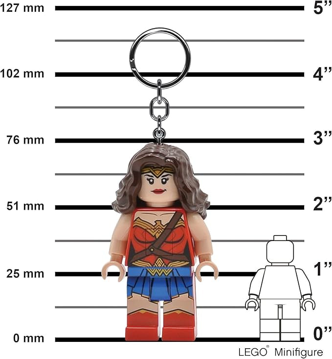 Wonder Woman Superhero Keychain Light