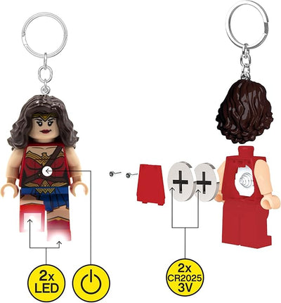 Wonder Woman Superhero Keychain Light