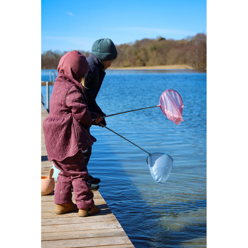 Telescopic Fish Net, Dusty Blue