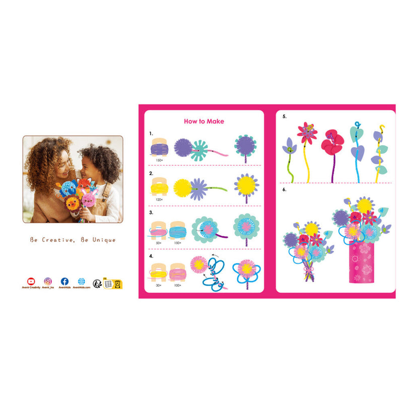 Pom Pom Flower Bouquet