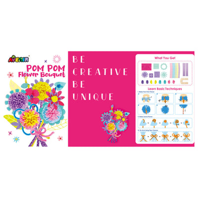 Pom Pom Flower Bouquet