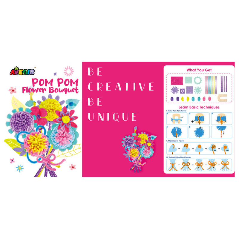 Pom Pom Flower Bouquet