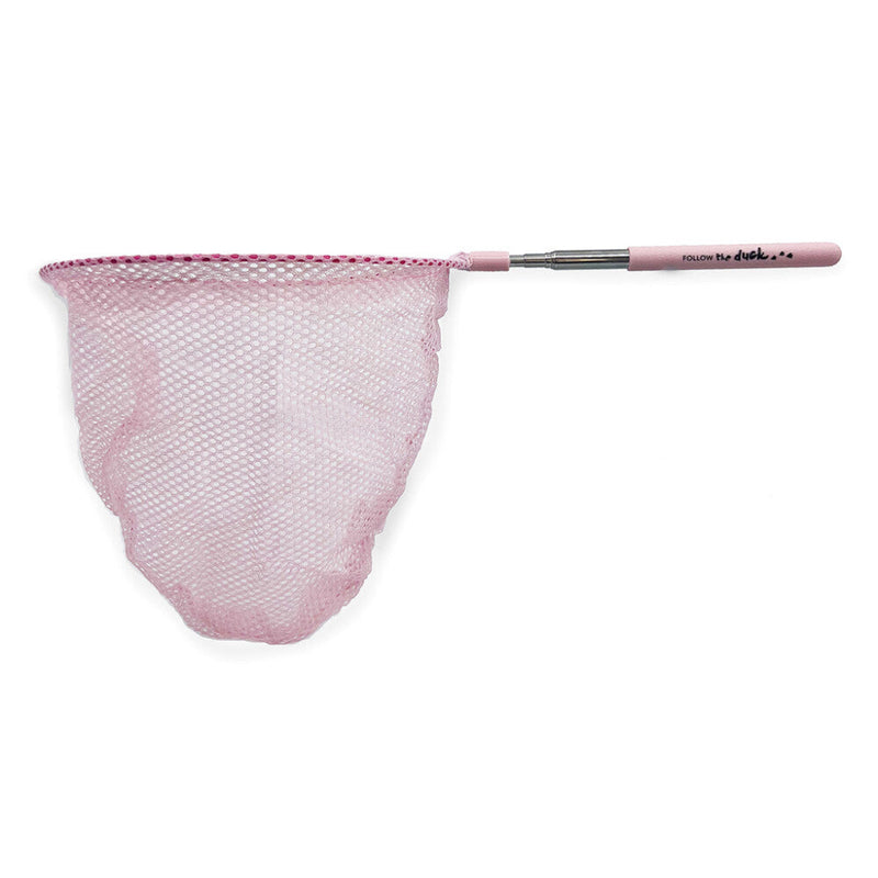 Telescopic Fish Net, Blush Rose