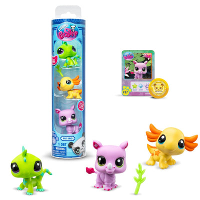 Littlest Pet Shop - Pet Trio in Tube - Series 1