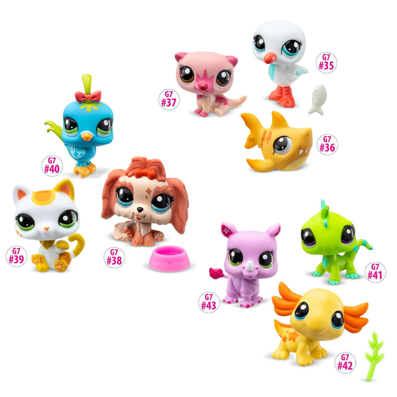 Littlest Pet Shop - Pet Trio in Tube - Series 1