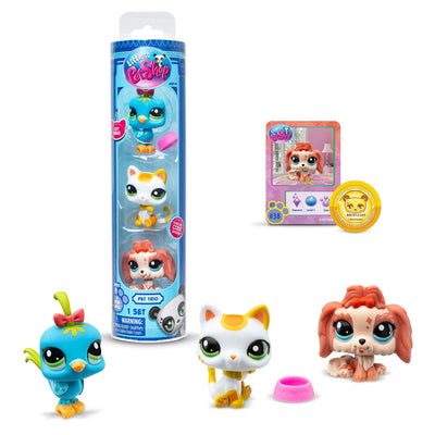 Littlest Pet Shop - Pet Trio in Tube - Series 1