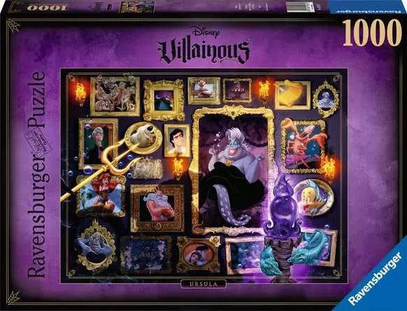 Disney Villainous: Ursula - 1000 Pieces Puzzle